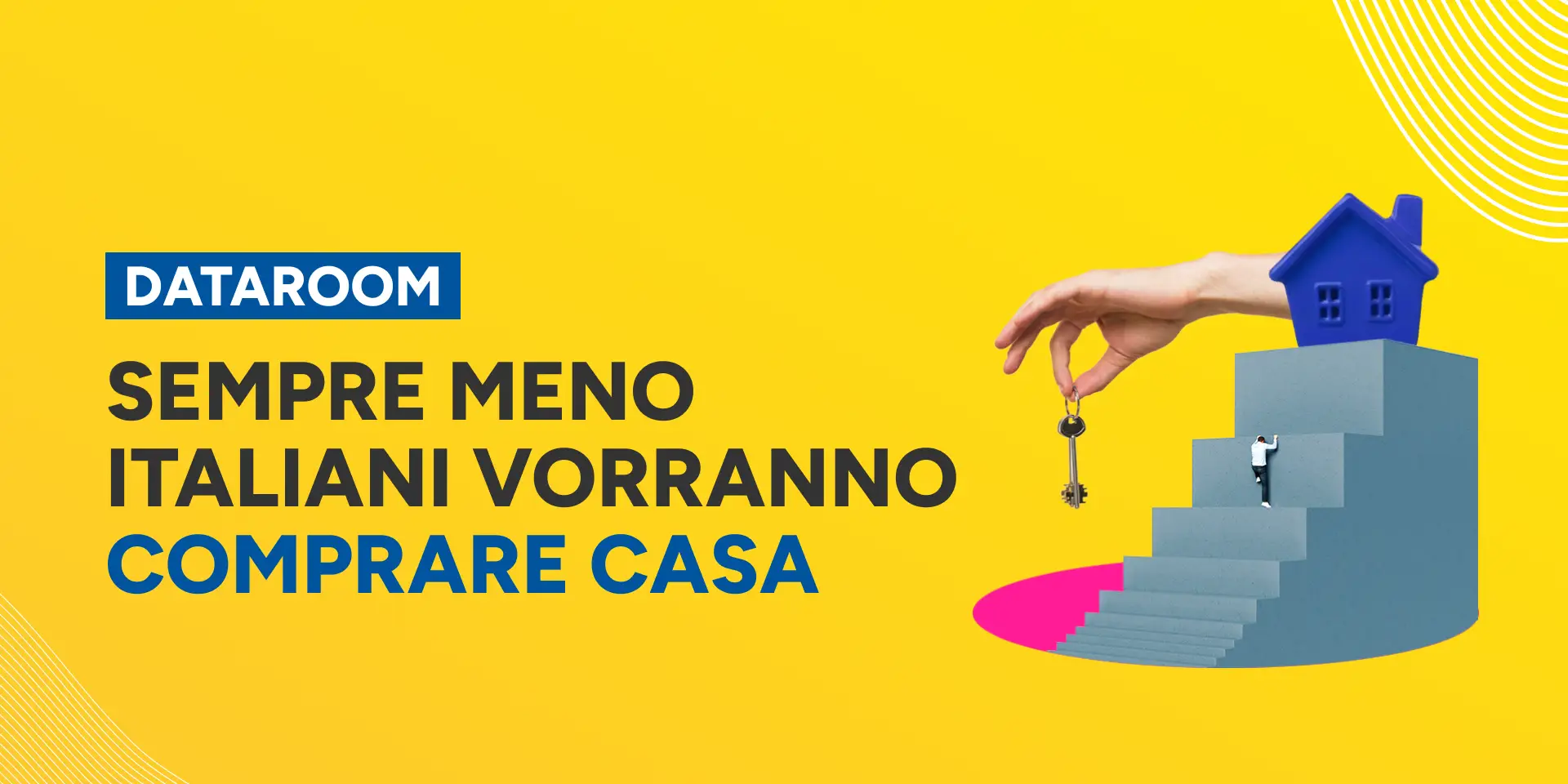 Rappresentazione visiva dell'articolo: Sempre meno italiani vorranno comprare casa